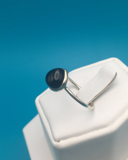 Onyx Sterling Silver Ring size 8