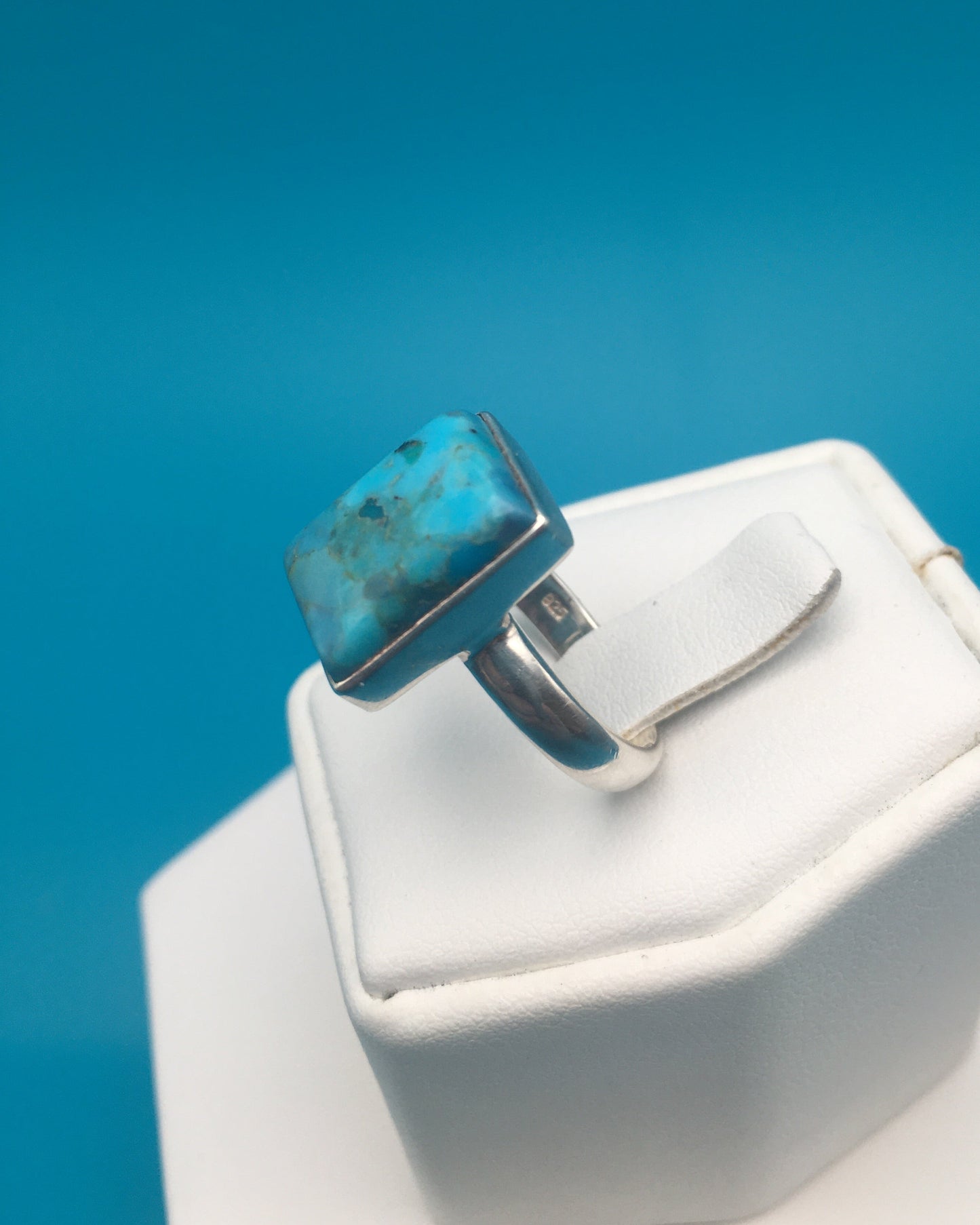 Arizona Turquoise Sterling Silver Ring size 7.5