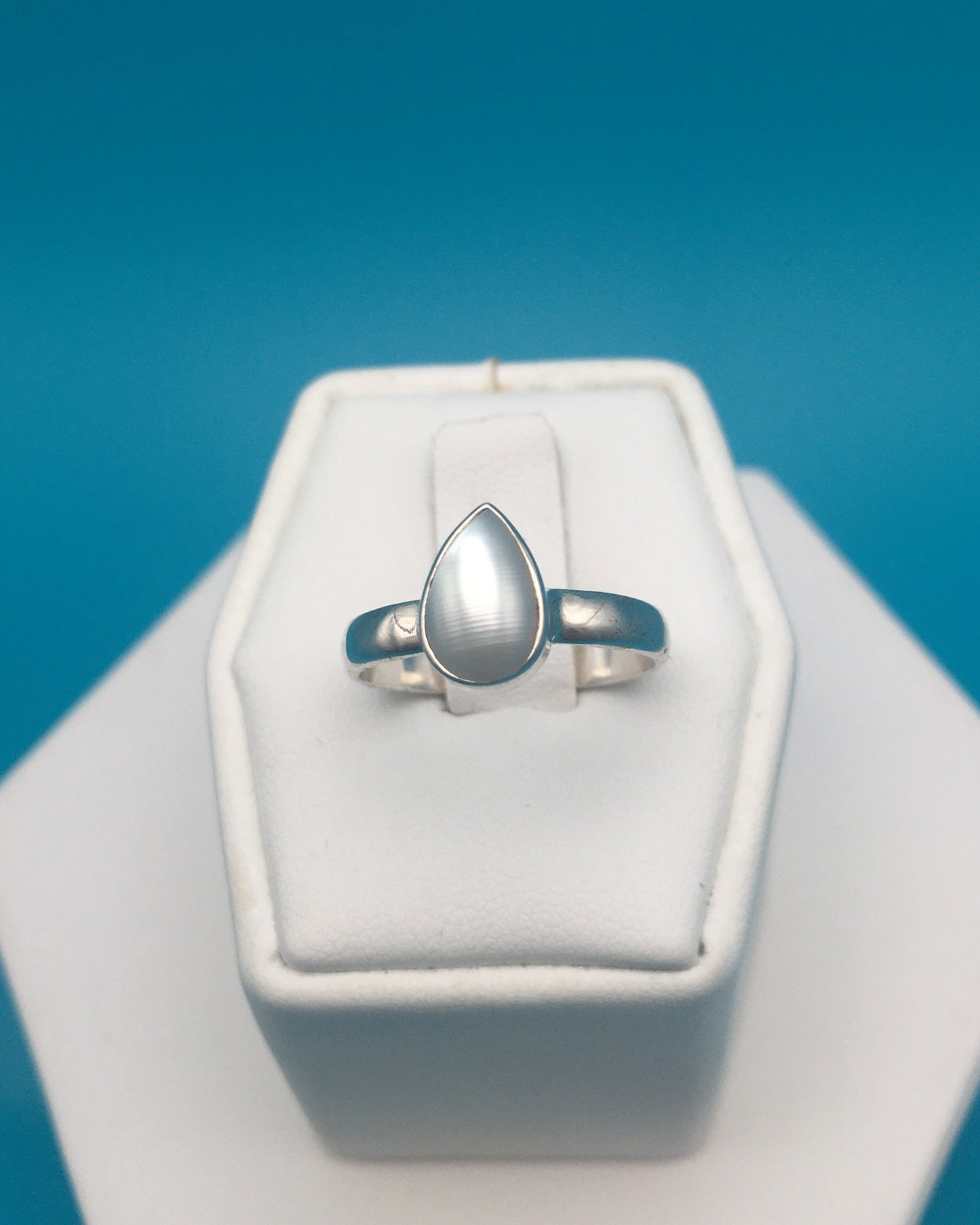Fresh Water Pearl Sterling Silver Ring size 7