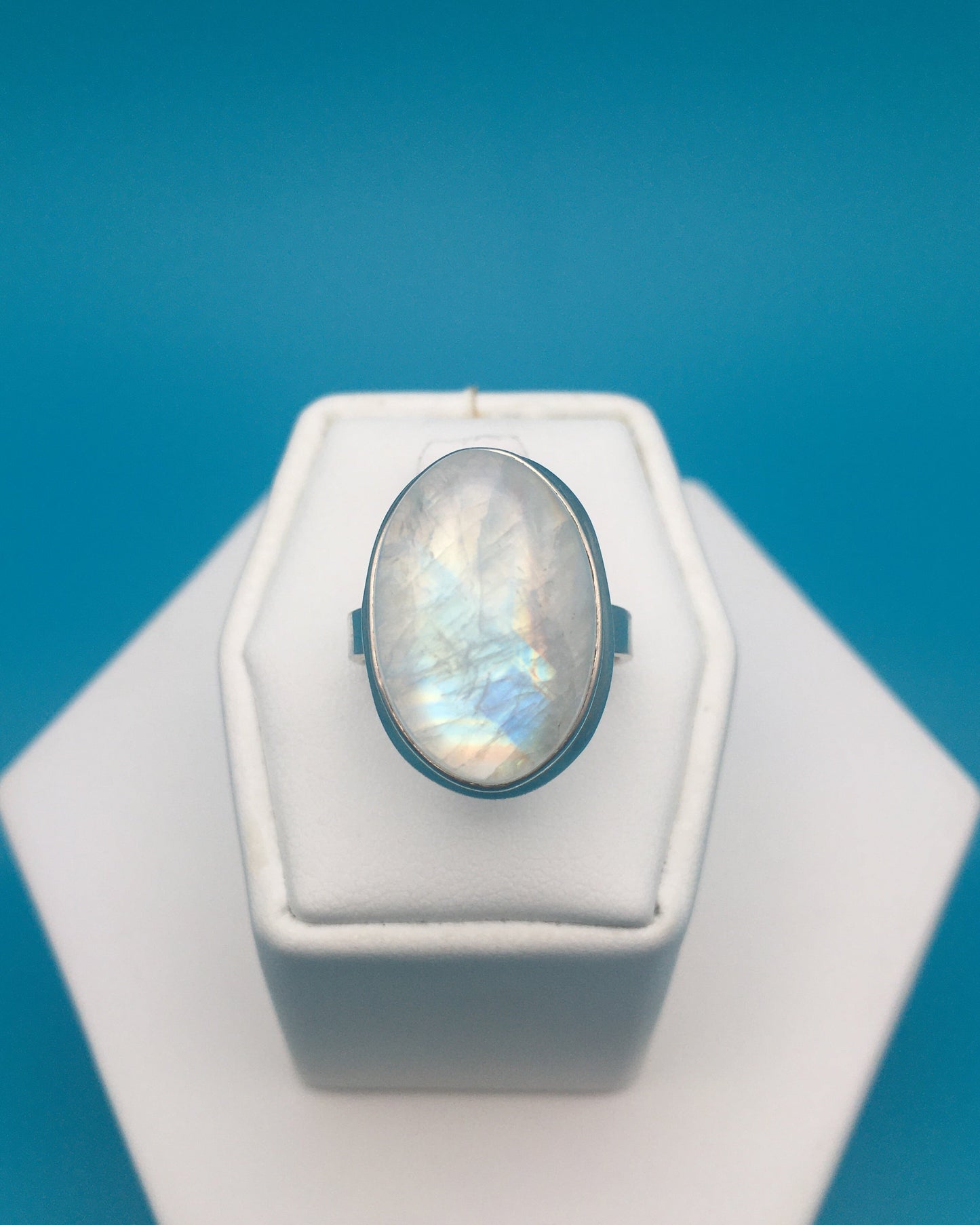 Moonstone Sterling Silver Ring size 6.5
