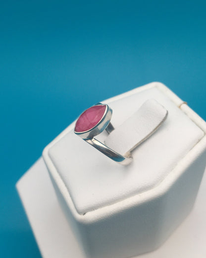 Ruby Sterling Silver Ring size 5
