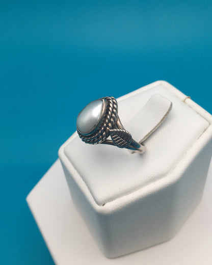 Fresh Water Pearl Sterling Silver Ring size 5.5