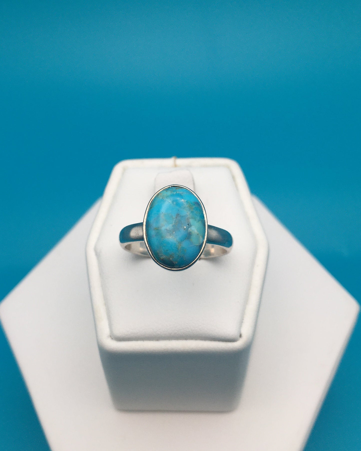 Arizona Turquoise Sterling Silver Ring size 9