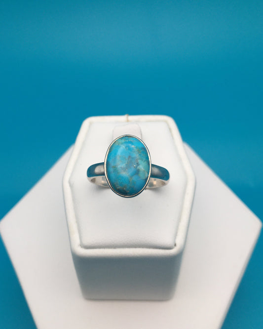 Arizona Turquoise Sterling Silver Ring size 9