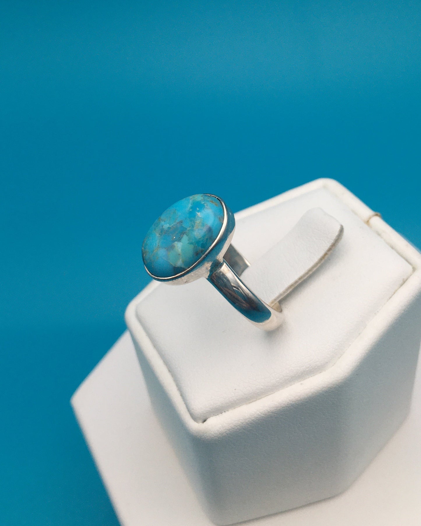 Arizona Turquoise Sterling Silver Ring size 9