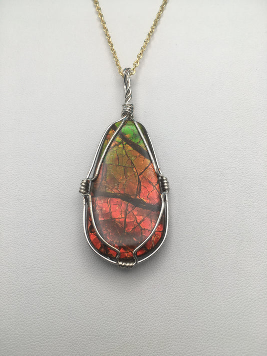 Ammolite Pendant