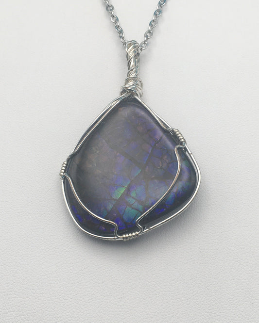 Ammolite Pendant