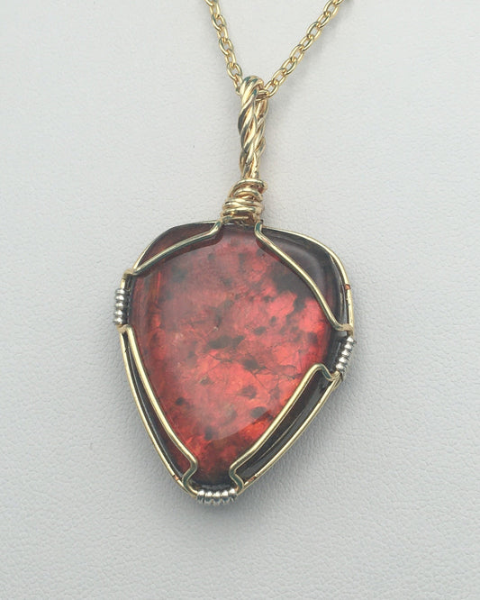 Ammolite Pendant