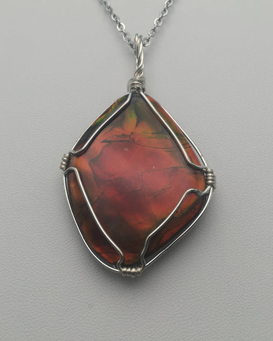 Ammolite Pendant