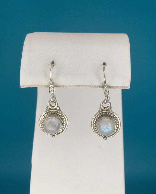 Moonstone Sterling Silver Earrings