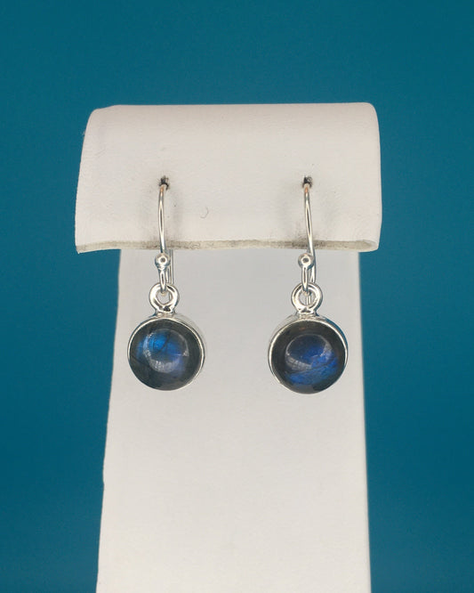 Labradorite Sterling Silver Earrings