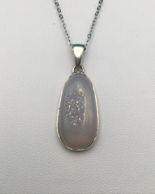 Spirit Quartz Sterling Silver Pendant