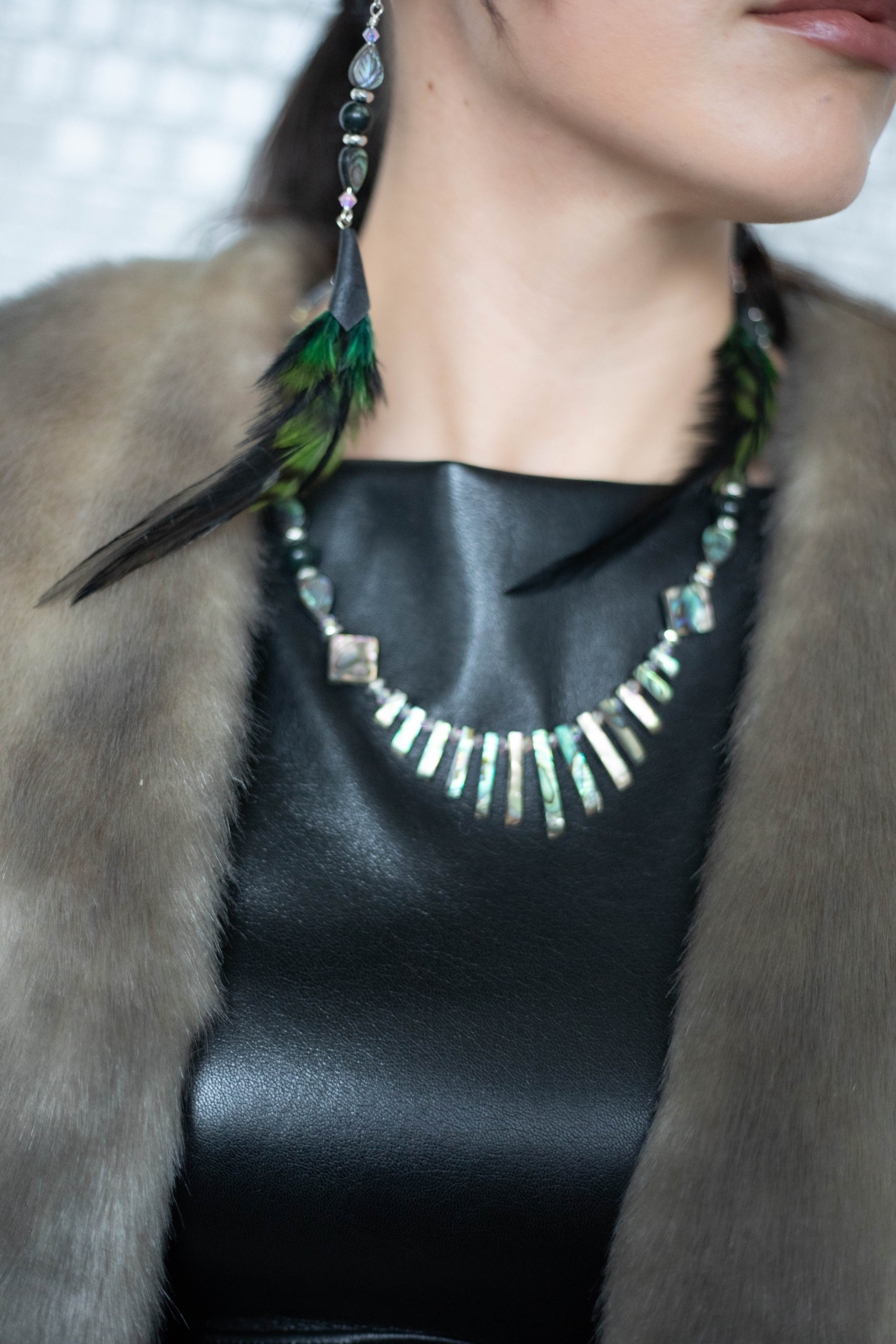 Crystal healing jewelry from Cree Jewelry Designer Hawk Lace